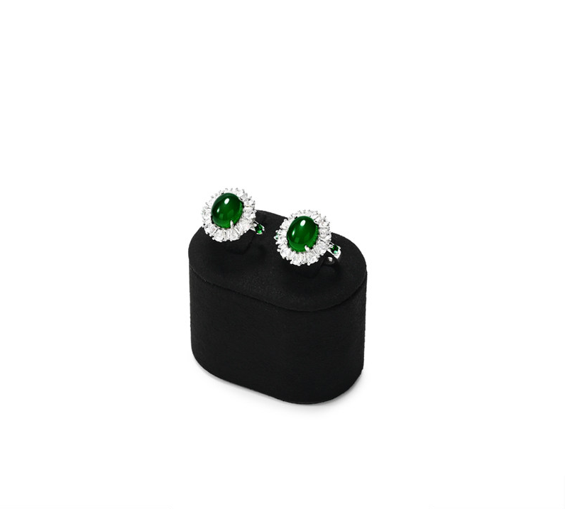 OIRLV factory black Microfiber fashion jewelry set:TT479