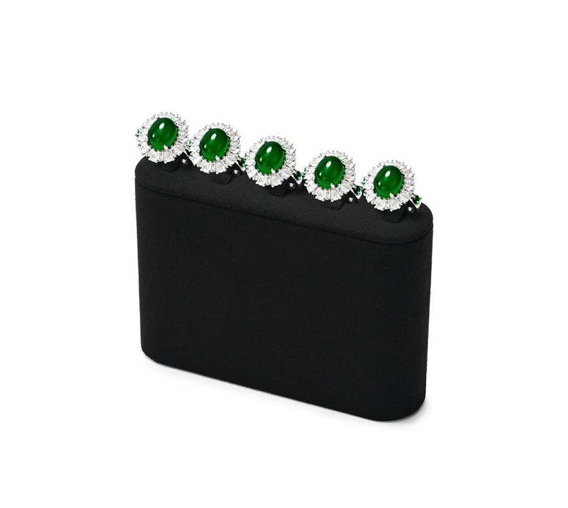 OIRLV factory black Microfiber fashion jewelry set:TT479