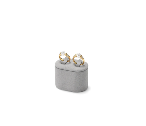 OIRLV High end Blue microfiber Jewelry Display :TT481