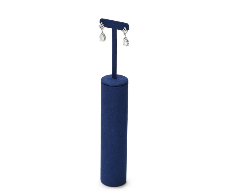 OIRLV High end Blue microfiber Jewelry Display :TT483