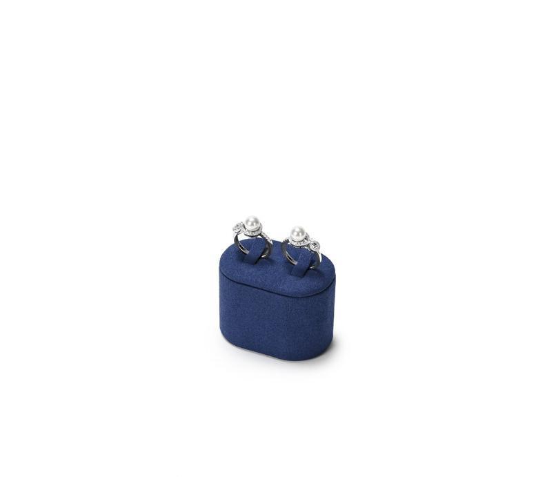 OIRLV High end Blue microfiber Jewelry Display :TT483