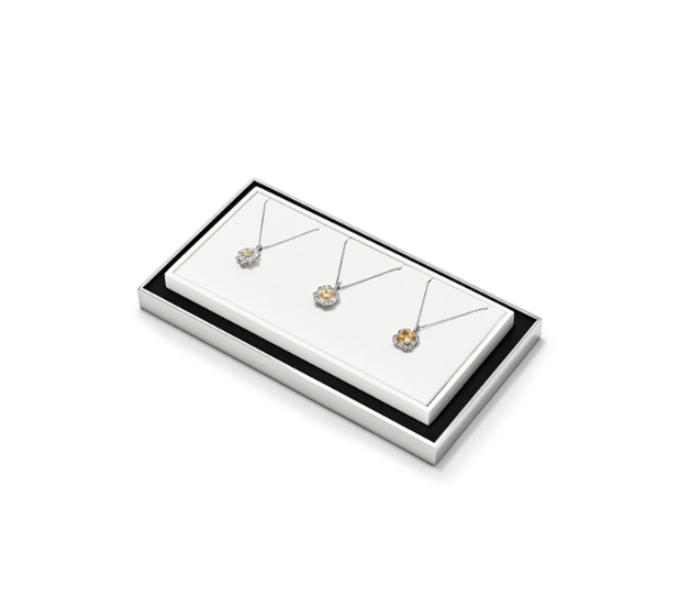 OIRLV Wholesale Leather White Jewelry Display:TT485