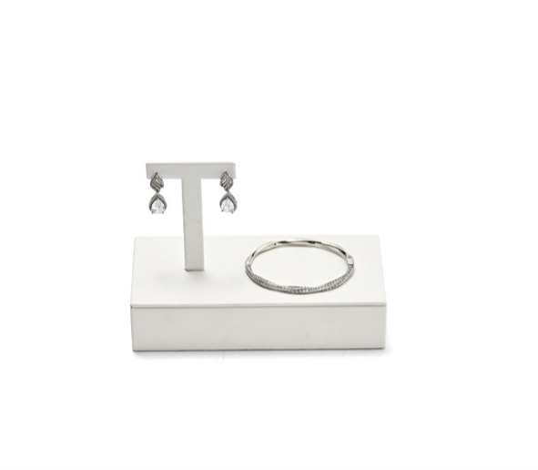 OIRLV Wholesale metal leather Jewelry display set :TT487