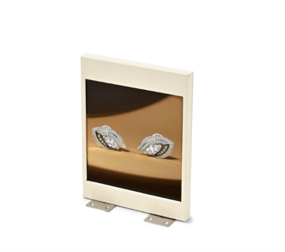 OIRLV hot sale beige Microfiber jewelry display set : TT488