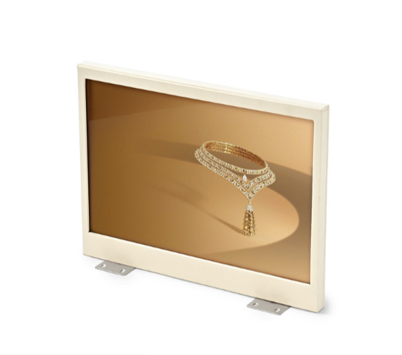 OIRLV hot sale beige Microfiber jewelry display set : TT488