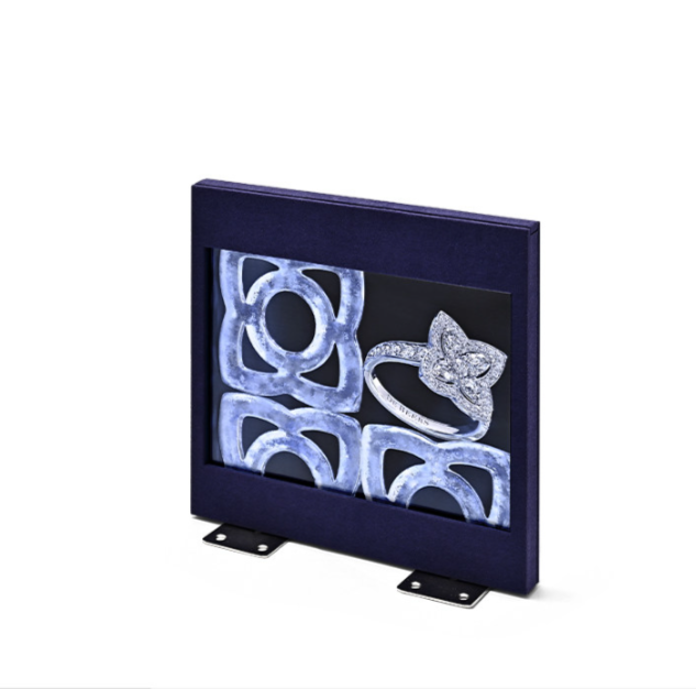 OIRLV High quality Blue Microfiber display set :TT489