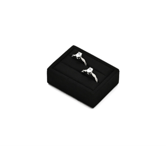 OIRLV  Fashion Black Metal Jewelry Combination Set :TT494