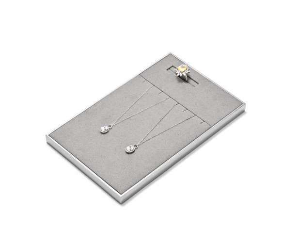 OIRLV Luxury metal Gray Jewelry display set series :TT497