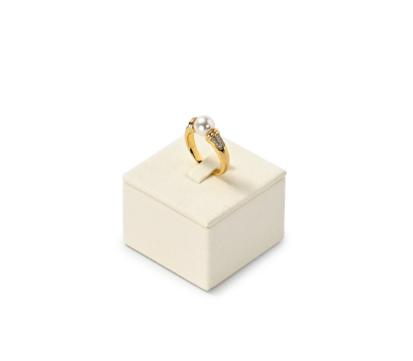 OIRLV hot sale beige Microfiber jewelry display set : TT488