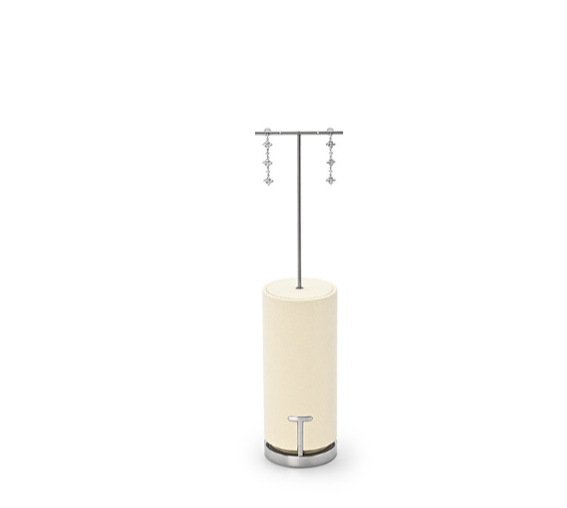 OIRLV high quality Beige Microfiber custom jewelry : TT513