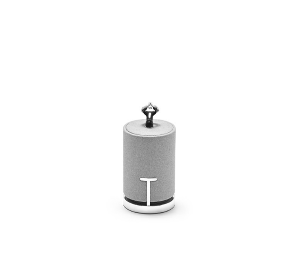 OIRLV high quality Grey Microfiber custom jewelry：TT516