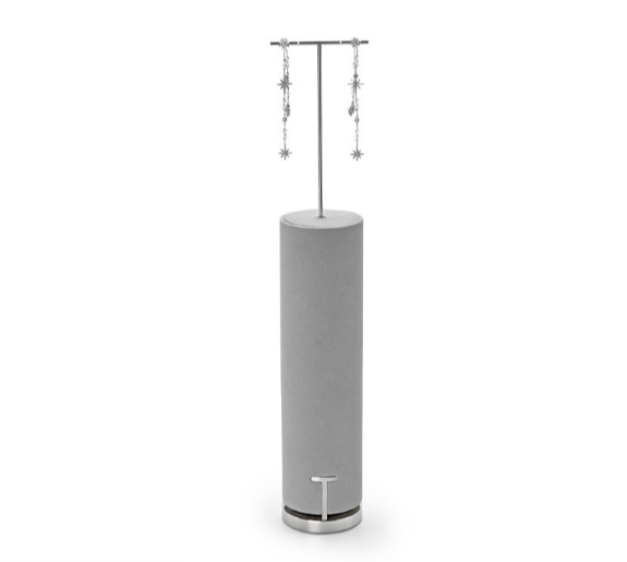 OIRLV high quality Grey Microfiber custom jewelry：TT516