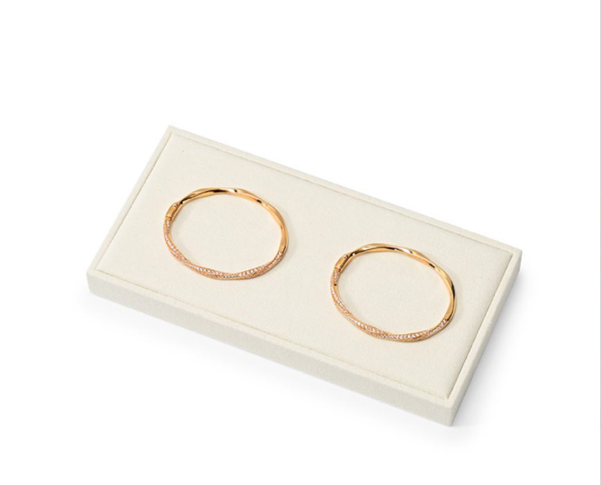 OIRLV Wholesale Beige Metal Jewelry Combination Set TT529