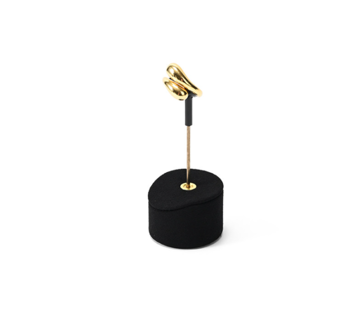OIRLV High quality Black Microfiber jewelry:TT536