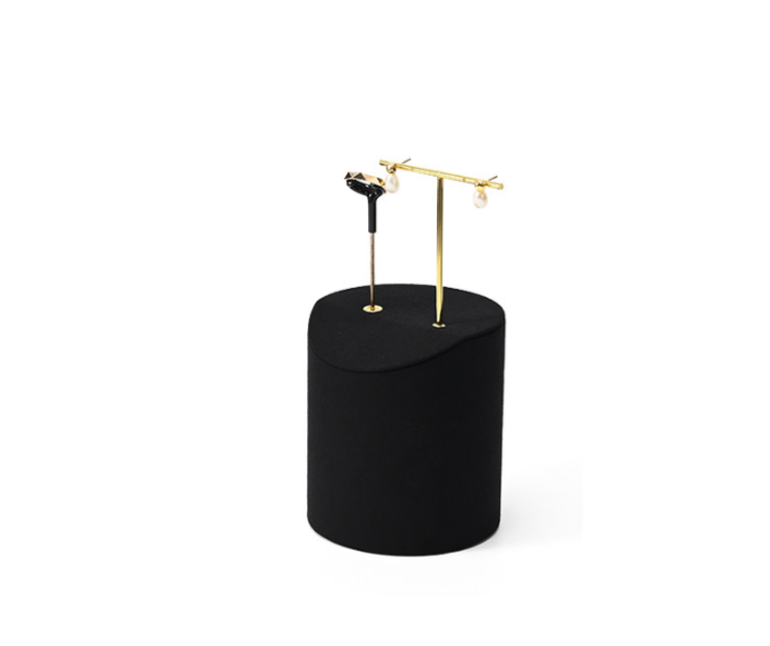 OIRLV High quality Black Microfiber jewelry:TT536