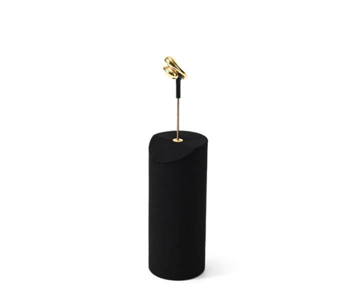 OIRLV High quality Black Microfiber jewelry:TT536