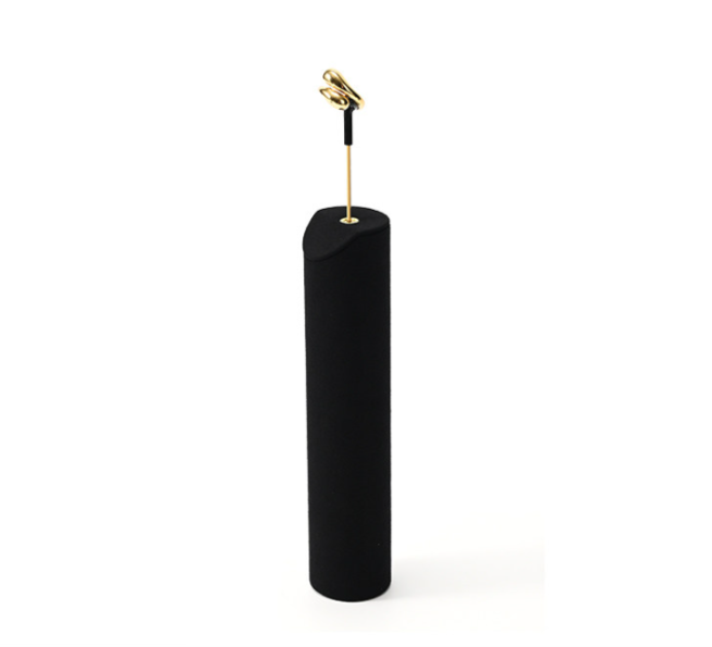 OIRLV High quality Black Microfiber jewelry:TT536