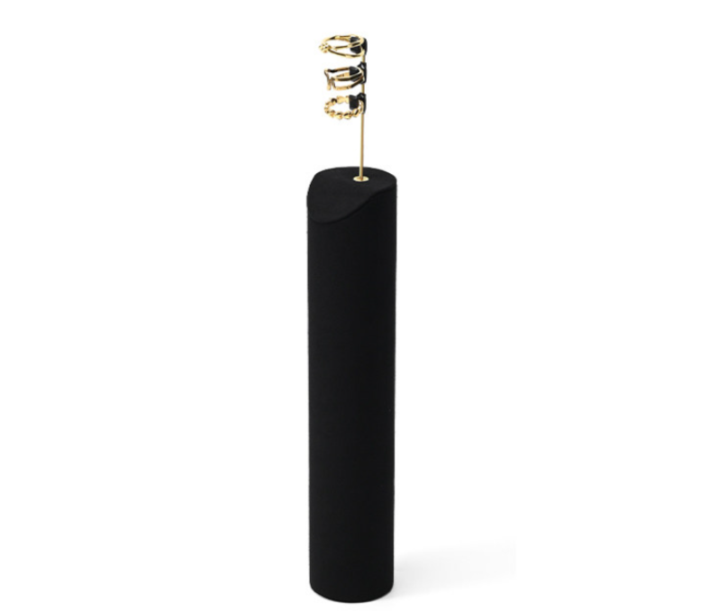 OIRLV High quality Black Microfiber jewelry:TT536
