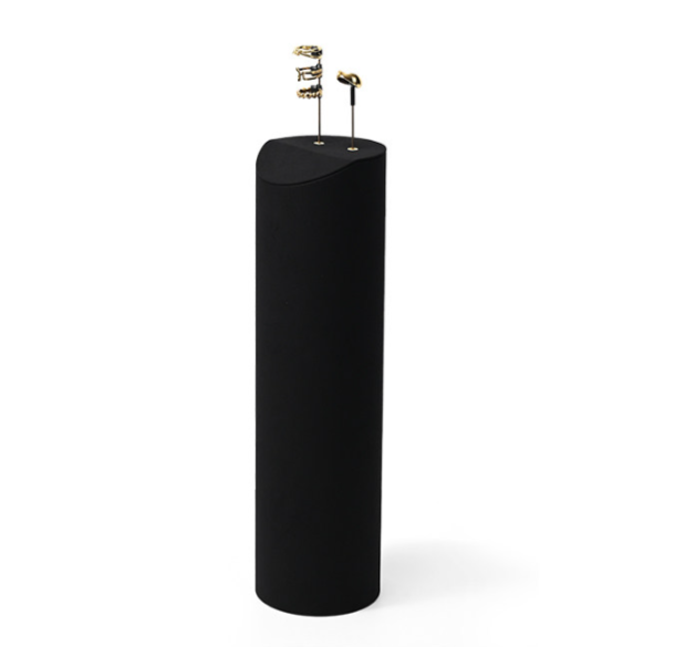 OIRLV High quality Black Microfiber jewelry:TT536