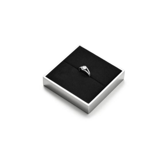 OIRLV Factory Black Microfiber Jewelry display set : TT537
