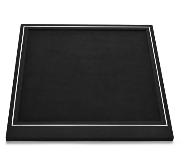 OIRLV Factory Black Microfiber Jewelry display set : TT537