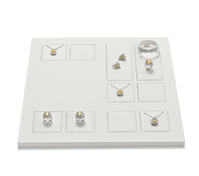 OIRLV Factory white leather metal Jewelry Combination Set:TT538