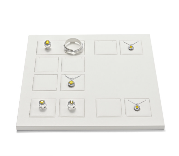 OIRLV Factory white leather metal Jewelry Combination Set:TT538