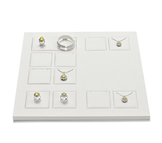 OIRLV Factory white leather metal Jewelry Combination Set: TT538