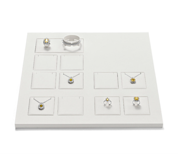 OIRLV Factory white leather metal Jewelry Combination Set:TT538