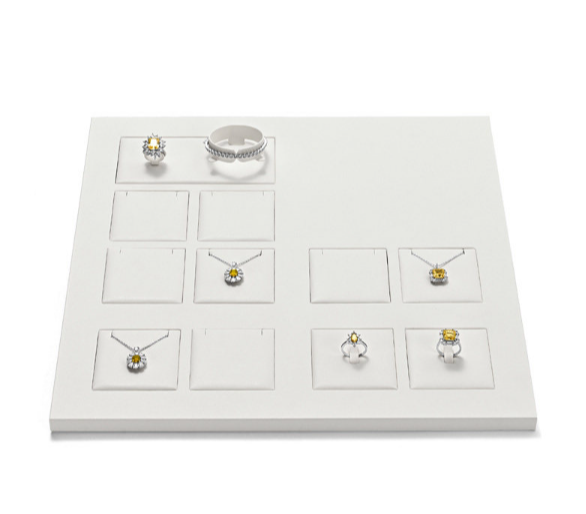 OIRLV Factory white leather metal Jewelry Combination Set: TT538