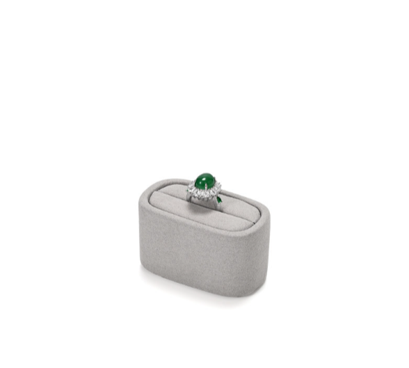Oirlv New arrival Grey Microfiber Jewelry Combination Set : TT550