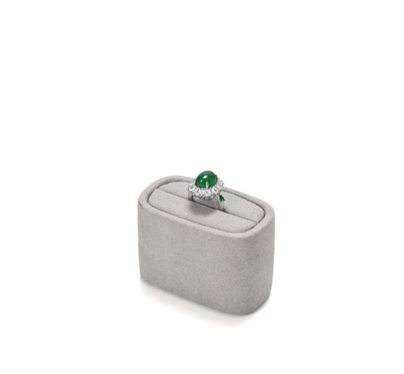 Oirlv New arrival Grey Microfiber Jewelry Combination Set : TT550