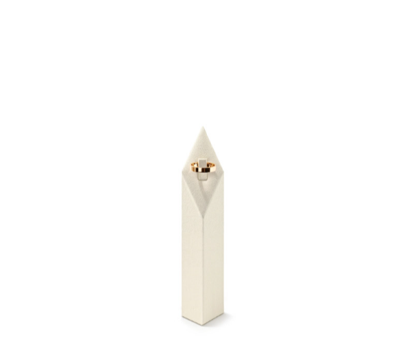 OIRLV Luxury Beige Microfiber Jewelry display set : TT554