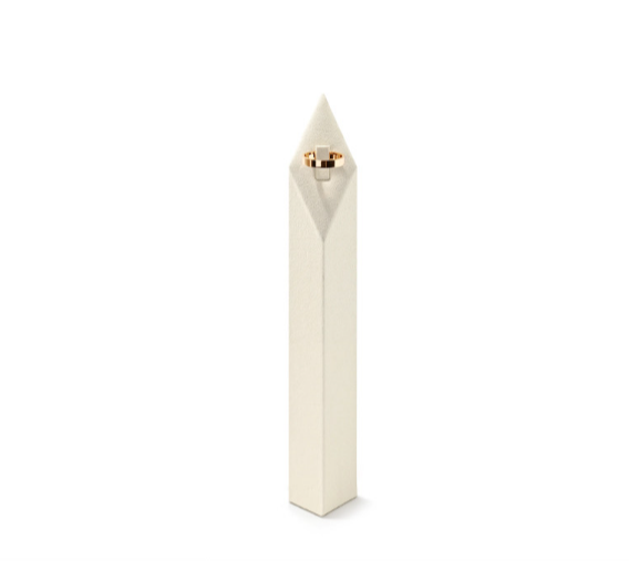 OIRLV Luxury Beige Microfiber Jewelry display set : TT554