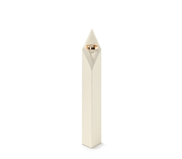 OIRLV Luxury Beige Microfiber Jewelry display set : TT554