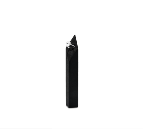 OIRLV Factory Black Microfiber Jewelry display set : TT555