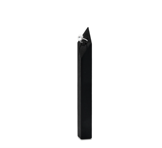 OIRLV Factory Black Microfiber Jewelry display set : TT555