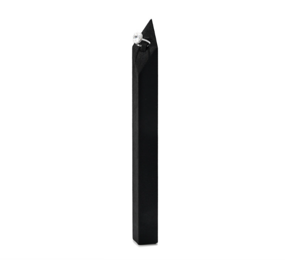OIRLV Factory Black Microfiber Jewelry display set : TT555