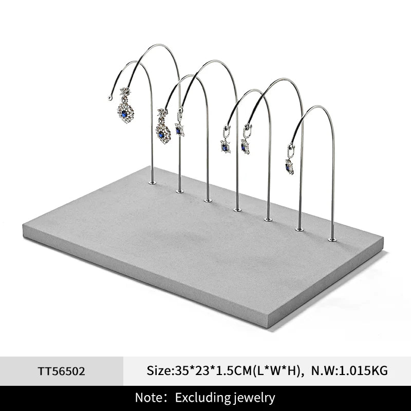 Fashion jewelry display props earrings display stand counter window display set TT563
