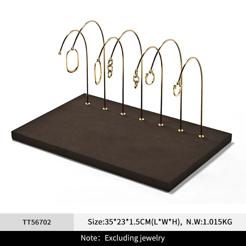 Fashion jewelry display props earrings display stand counter window display set TT563