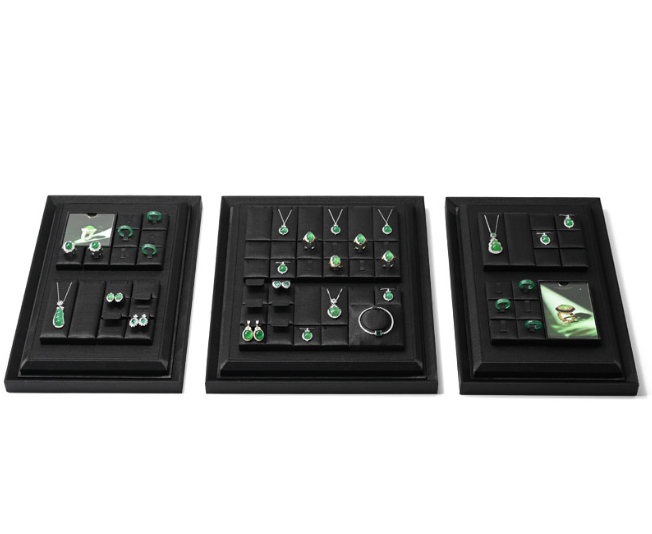 OIRLV Wholesale Black Tess Jewelry Combination Set : TT577