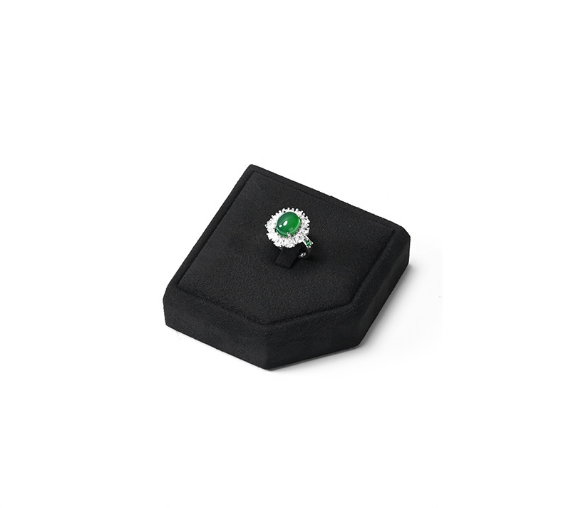 OIRLV New arrival Black Microfiber Jewelry display set:TT578