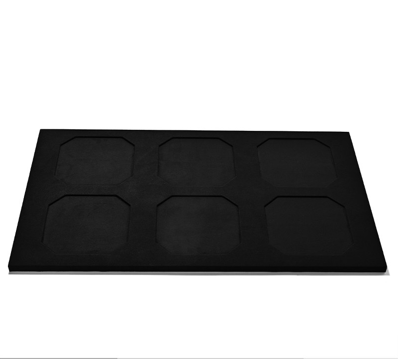 OIRLV New arrival Black Microfiber Jewelry display set:TT578