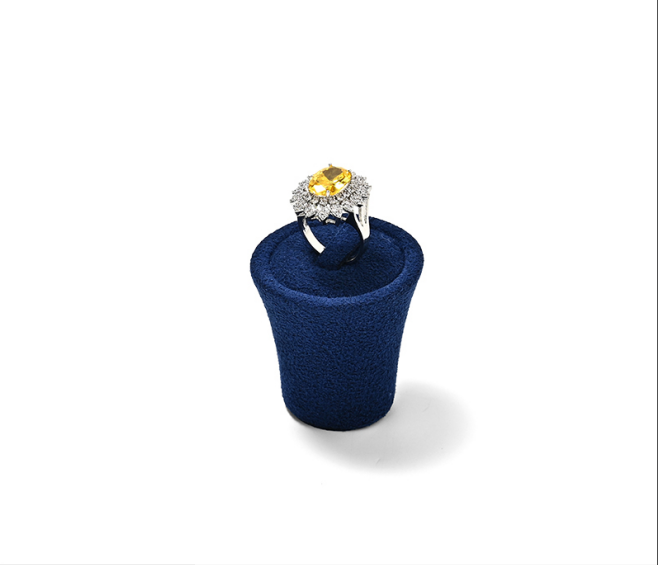 Fashion Blue Microfiber Jewelry Set Collection  TT593