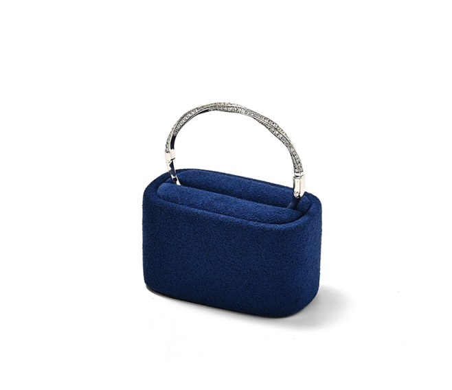 Fashion Blue Microfiber Jewelry Set Collection  TT593