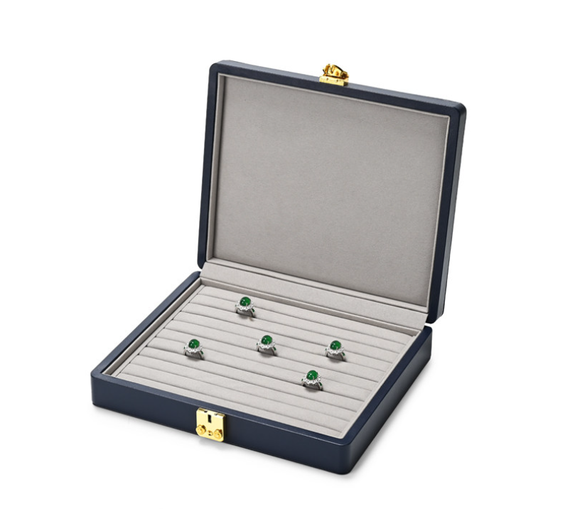 OIRLV Custom Velvet & Leather Jewelry Box : X067004A1