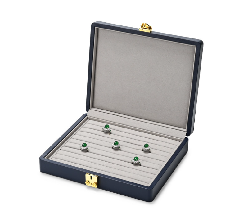 OIRLV Custom Velvet & Leather Jewelry Box : X067004A1