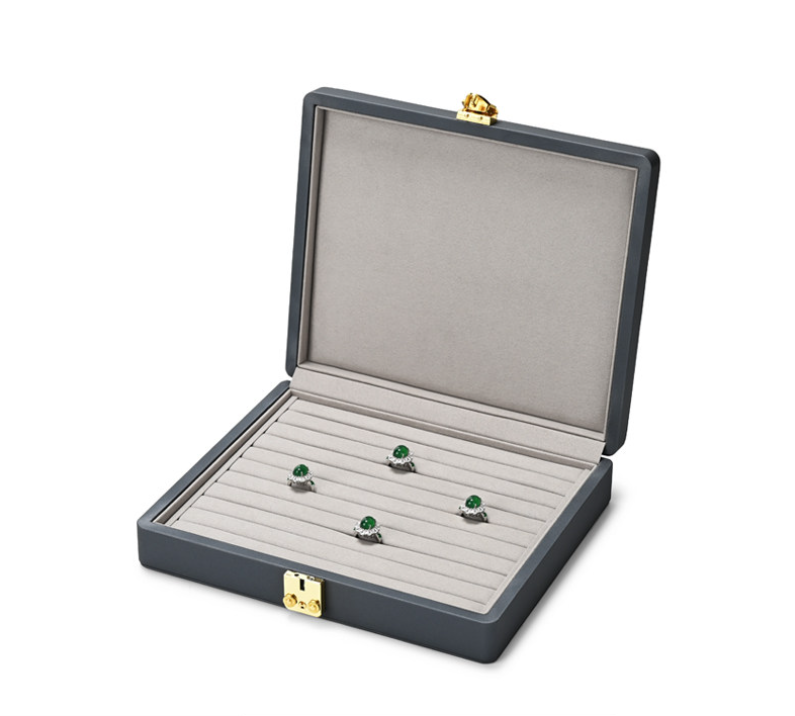 OIRLV Custom Velvet & Leather Jewelry Box : X067004A1