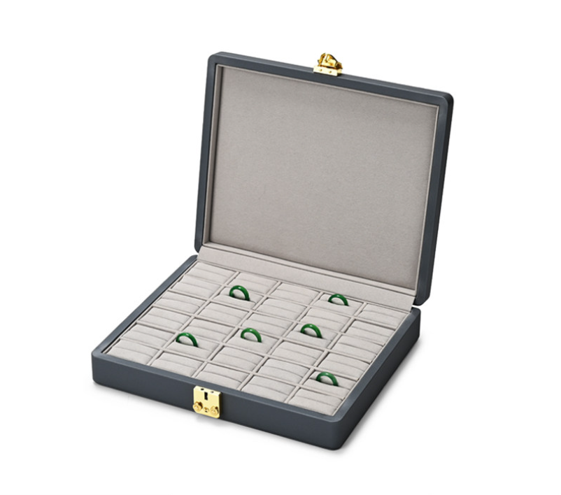 OIRLV Custom Velvet & Leather Jewelry Box : X067004A1