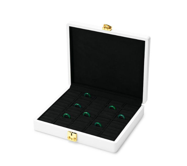 OIRLV Custom Velvet & Leather Jewelry Box : X067004A1